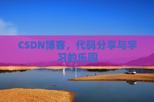 CSDN博客，代码分享与学习的乐园